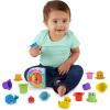 imageBright Starts KaledioCubes 9pk Stack ampamp Squeeze Blocks Baby Bath Toys  Play ampamp Learn with Colors Numbers ampamp Shapes Ages 3 Months MulticolorSplash  Splash