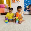imageBright Starts KaledioCubes 9pk Stack ampamp Squeeze Blocks Baby Bath Toys  Play ampamp Learn with Colors Numbers ampamp Shapes Ages 3 Months MulticolorKalediocubes