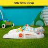 imageBright Starts LearntoSit Baby Floor Seat 2Positions Grow with Infant Portable Baby Chair Includes Sensory Toys Unisex 412 Months Playful ParadiseMulticolored