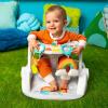 imageBright Starts LearntoSit Baby Floor Seat 2Positions Grow with Infant Portable Baby Chair Includes Sensory Toys Unisex 412 Months Playful ParadiseMulticolored
