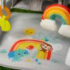 imageBright Starts LearntoSit Baby Floor Seat 2Positions Grow with Infant Portable Baby Chair Includes Sensory Toys Unisex 412 Months Playful ParadiseMulticolored