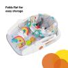 imageBright Starts LearntoSit Baby Floor Seat 2Positions Grow with Infant Portable Baby Chair Includes Sensory Toys Unisex 412 Months Playful ParadiseMulticolored