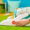 imageBright Starts LearntoSit Baby Floor Seat 2Positions Grow with Infant Portable Baby Chair Includes Sensory Toys Unisex 412 Months Playful ParadiseWild Wiggles