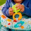 imageBright Starts LearntoSit Baby Floor Seat 2Positions Grow with Infant Portable Baby Chair Includes Sensory Toys Unisex 412 Months Playful ParadiseWild Wiggles
