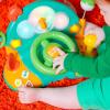 imageBright Starts Lights and Colors Driver Toy Steering Wheel with Car Sounds for Pretend Play  Green 6 Months and upLights  Color Driver