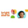 imageBright Starts Oball Easy Grasp Classic Ball BPAFree Infant Toy in Red Yellow Green Blue Age Newborn and up 4 InchesRedYellow