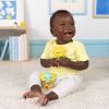 imageBright Starts Oball Easy Grasp Classic Ball BPAFree Infant Toy in Red Yellow Green Blue Age Newborn and up 4 InchesYellowBlue 2pack