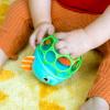 imageBright Starts Oball Musical Toy Jingle ampamp Shake Pal BPAFree EasyGrasp Baby Rattle Toy Ages NewbornGreen Elephant