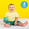 imageBright Starts Oball Musical Toy Jingle ampamp Shake Pal BPAFree EasyGrasp Baby Rattle Toy Ages NewbornTeal