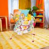 imageBright Starts Pink Paradise Portable Baby Bouncer with Vibrating Infant Seat and Toy Bar Max Weight 20 lbs Age 06 MonthsPlayful Pinwheels