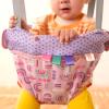 imageBright Starts Playful Parade Door Jumper for Baby with Adjustable Strap 6 Months and Up Max Weight 26 lbsPurple Paradise