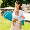 imageBright Starts Pop N Jump Portable Activity Jumper IndoorOutdoor Use Sweet Treats with 4 Sensory Toys Ages 612 MonthsAnimal