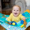 imageBright Starts Pop N Jump Portable Activity Jumper IndoorOutdoor Use Sweet Treats with 4 Sensory Toys Ages 612 MonthsNemo