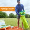 imageBright Starts Pop N Jump Portable Activity Jumper IndoorOutdoor Use Sweet Treats with 4 Sensory Toys Ages 612 MonthsOwl Forest