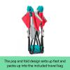 imageBright Starts Pop N Jump Portable Activity Jumper IndoorOutdoor Use Sweet Treats with 4 Sensory Toys Ages 612 MonthsSweets
