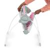 imageBright Starts Portable Automatic 6Speed Baby Swing with Adaptable Speed Taggies Music RemovableToyBar 09 Months 620 lbs Whimsical WildPink Paradise