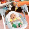 imageBright Starts Portable Automatic 6Speed Baby Swing with Adaptable Speed Taggies Music RemovableToyBar 09 Months 620 lbs Whimsical WildWhimsical Wild