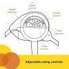 imageBright Starts Portable Automatic 6Speed Baby Swing with Adaptable Speed Taggies Music RemovableToyBar 09 Months 620 lbs Whimsical WildWhimsical Wild