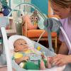 imageBright Starts Portable Automatic 6Speed Baby Swing with Adaptable Speed Taggies Music RemovableToyBar 09 Months 620 lbs Whimsical WildWhimsical Wild