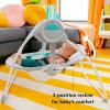 imageBright Starts Portable Automatic 6Speed Baby Swing with Adaptable Speed Taggies Music RemovableToyBar 09 Months 620 lbs Whimsical WildWhimsical Wild
