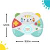 imageBright Starts Press ampamp Glow Spinner Cause and Effect Musical Baby Toy Age 6 MonthsGame Controller