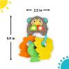 imageBright Starts Press ampamp Glow Spinner Cause and Effect Musical Baby Toy Age 6 MonthsMonkeys