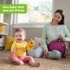 imageBright Starts Press ampamp Glow Spinner Cause and Effect Musical Baby Toy Age 6 MonthsMonkeys