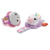 imageBright Starts Rattle ampamp Teethe Wrist Pals Toy Unicorn ampamp Llama Newborn 2 CountPink