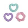 imageBright Starts Rattle and Teethe Chillable Baby Teether Pretty in Pink Ages 3 Months 9Piece Gift Set