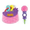 imageBright Starts Rattle and Teethe Chillable Baby Teether Pretty in Pink Ages 3 Months 9Piece Gift Set