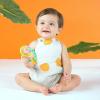 imageBright Starts Rattle and Teethe Chillable Baby Teether Pretty in Pink Ages 3 Months Grab  Spin Rattle
