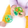 imageBright Starts Rattle and Teethe Chillable Baby Teether Pretty in Pink Ages 3 Months Oball Shaker Rattle