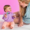imageBright Starts Rattle and Teethe Chillable Baby Teether Pretty in Pink Ages 3 Months Rattle  Shake Pink