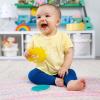 imageBright Starts Rattle and Teethe Chillable Baby Teether Pretty in Pink Ages 3 Months Teeth Relief