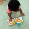 imageBright Starts Safari Buddies Soft Book Crinkle Plush Pages with Lion Monkey Elephant ampamp More Babys First Book Unisex Ages 0Safari Buddies