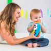 imageBright Starts Sesame Street Cookie Mania Teether OnTheGo TakeAlong Toy Ages 312 Months