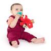 imageBright Starts Sesame Street Cozy Coo Soothing BPAFree Pacifier with Plush Toy  Elmo Ages Newborn   Green  442x204x417 Inch Pack of 1Elmo