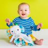 imageBright Starts Sesame Street Snuggles with Elmo Babys First Soothing Blanket Ages 012 Months1 Count Pack of 1