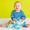 imageBright Starts Sesame Street Snuggles with Elmo Babys First Soothing Blanket Ages 012 Months1 Count Pack of 2