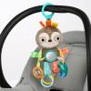 imageBright Starts Sloth Plush Playful Pals TakeAlong BPAFree Stroller Baby Toy Age Newborn