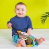 imageBright Starts Sloth Plush Playful Pals TakeAlong BPAFree Stroller Baby Toy Age Newborn