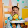 imageBright Starts SootheMate Plush Baby Teether Toy Unicorn Detachable PaciferShaped Teether for Newborns ampamp UpCheeseburger