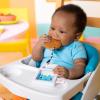imageBright Starts SootheMate Plush Baby Teether Toy Unicorn Detachable PaciferShaped Teether for Newborns ampamp UpCookie