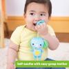 imageBright Starts SootheMate Plush Baby Teether Toy Unicorn Detachable PaciferShaped Teether for Newborns ampamp UpElephant