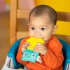 imageBright Starts SootheMate Plush Baby Teether Toy Unicorn Detachable PaciferShaped Teether for Newborns ampamp UpSmiles