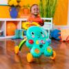 imageBright Starts Stroll n Roll 2in1Ball Push Walker  Includes 3 Toy Balls Elephant with 70 Songs ampamp Sounds 7 Activities  Ball Drop Piano Spinner Flip Book ampamp MoreStroll N Roll Walker