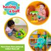 imageBright Starts Stroll n Roll 2in1Ball Push Walker  Includes 3 Toy Balls Elephant with 70 Songs ampamp Sounds 7 Activities  Ball Drop Piano Spinner Flip Book ampamp MoreStroll N Roll Walker
