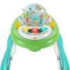 imageBright Starts Tiny Trek 2in1 Baby Activity Walker with Toy Station Adjustable Height and EasyFold Frame Jungle Vines Age 6 MonthsJungle Vines
