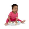 imageBright Starts Tiny Trek 2in1 Baby Activity Walker with Toy Station Adjustable Height and EasyFold Frame Jungle Vines Age 6 MonthsJungle Vines