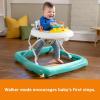 imageBright Starts Tiny Trek 2in1 Baby Activity Walker with Toy Station Adjustable Height and EasyFold Frame Jungle Vines Age 6 MonthsReady to Roll